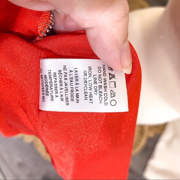 Adelyn Rae Asymmetrical Crepe Fit and Flare Dress - Picture 13 of 13